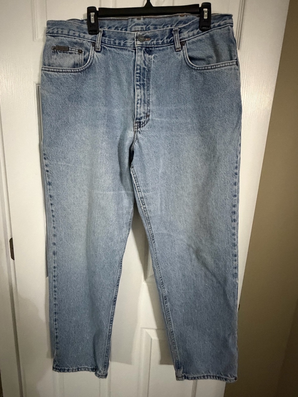 Vintage CALVIN KLEIN jeans-Size 38x31-100% cotton/denim-EUC